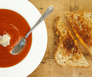 Tomato Soup and Grilled Cheese