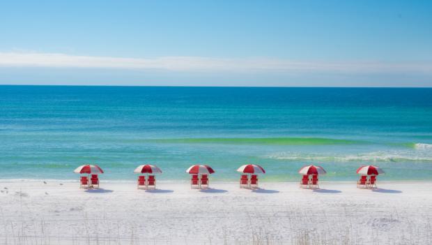 beach camping near baker, florida