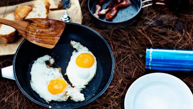 Camping Recipes Grill Eggs