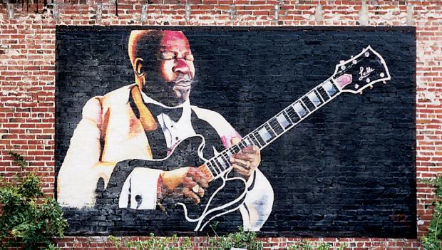 Wall Art with Blues Artist